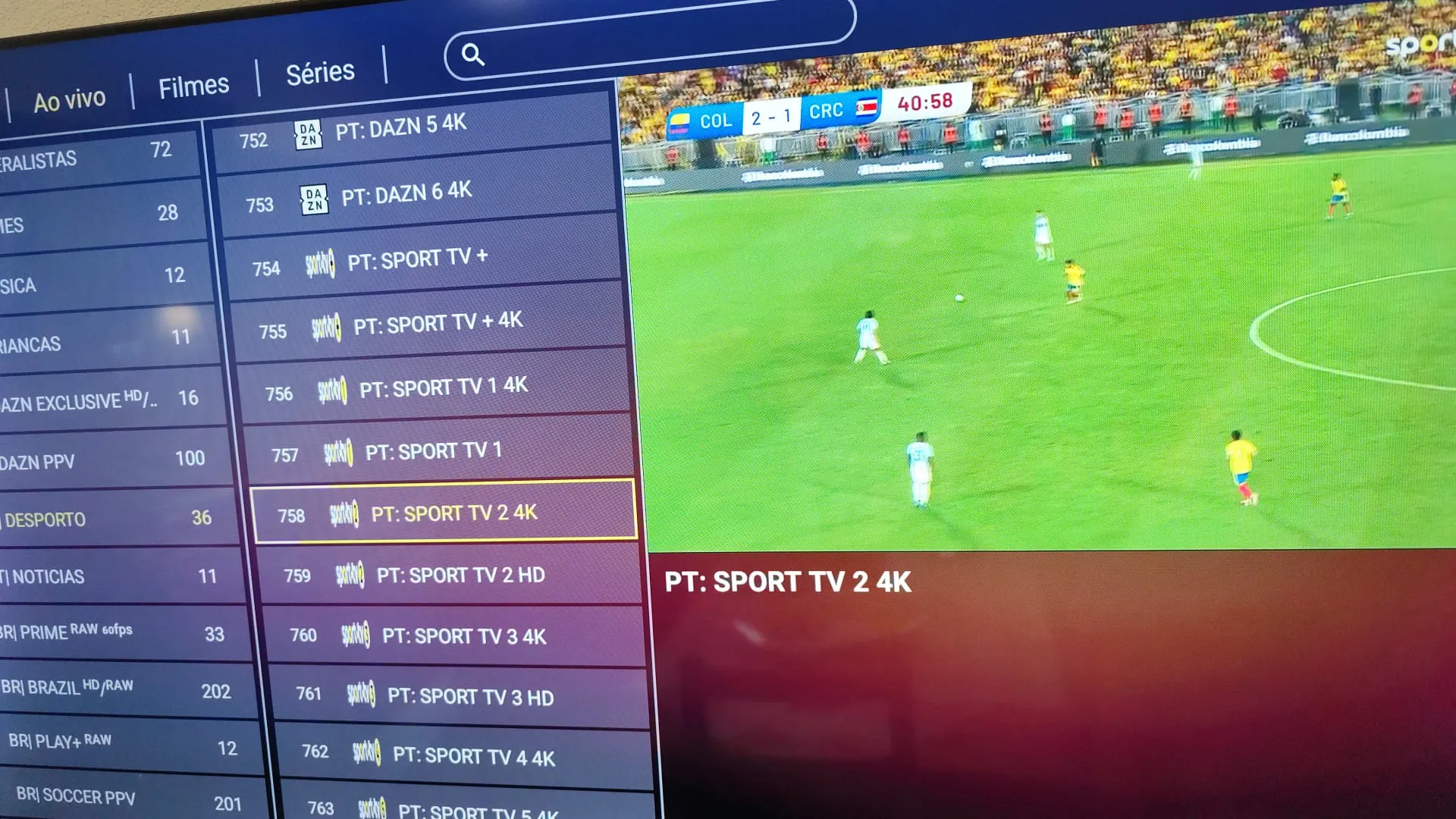 Configuração de cliente IPTV Portugal 5