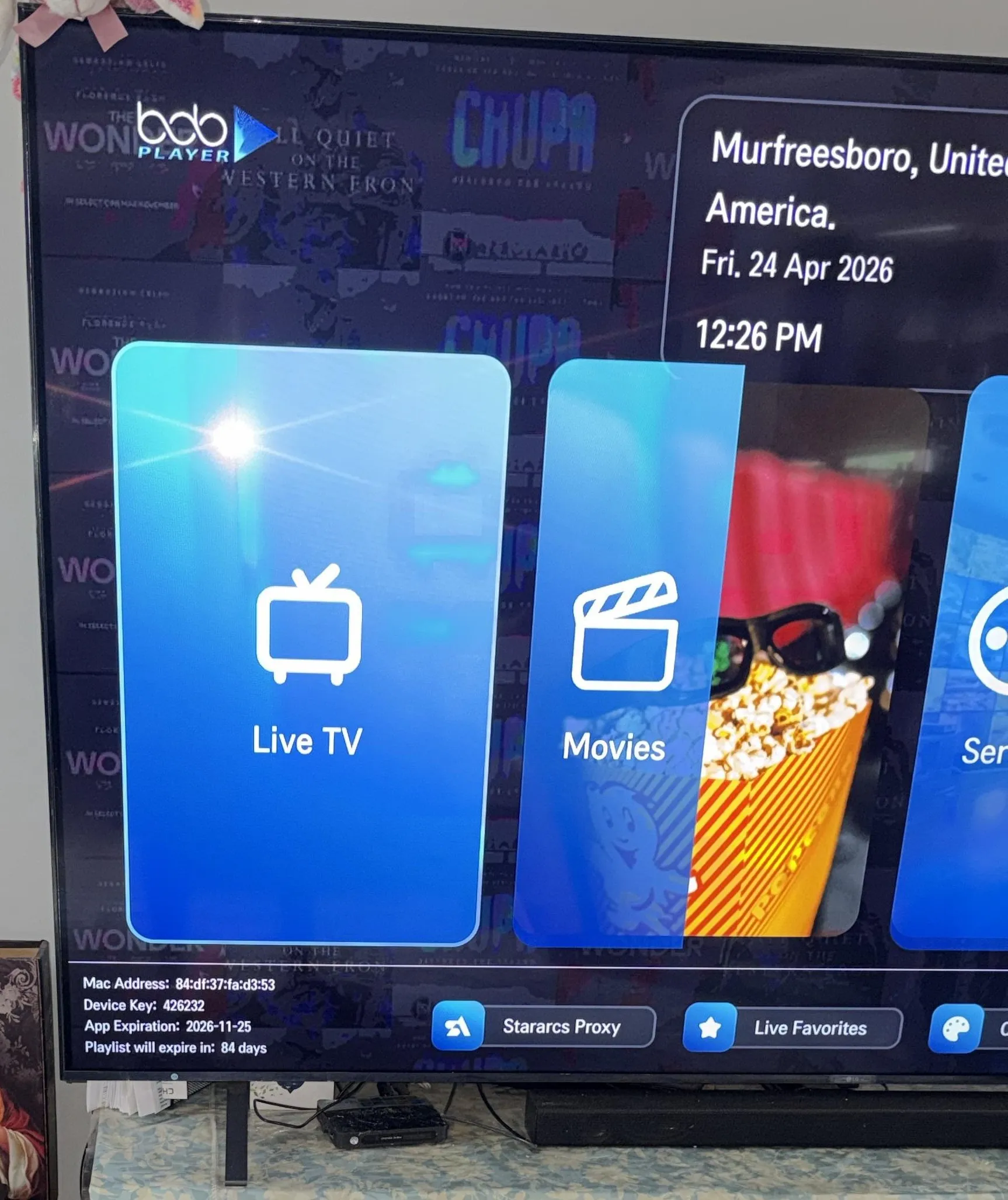 Configuração de cliente IPTV Portugal 8