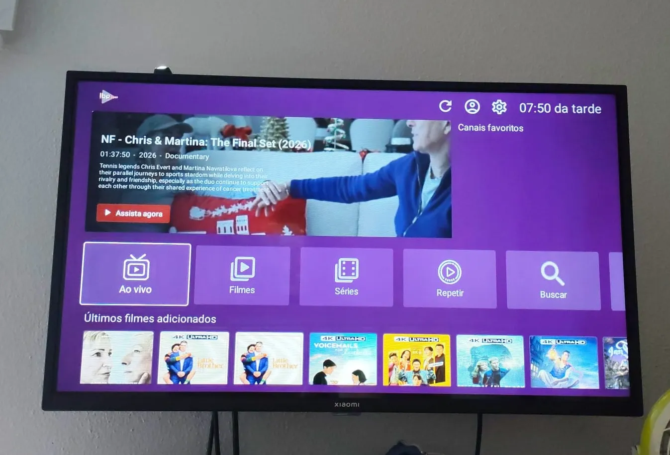 Configuração de cliente IPTV Portugal 9